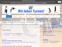 Tablet Screenshot of esv-turnen.de